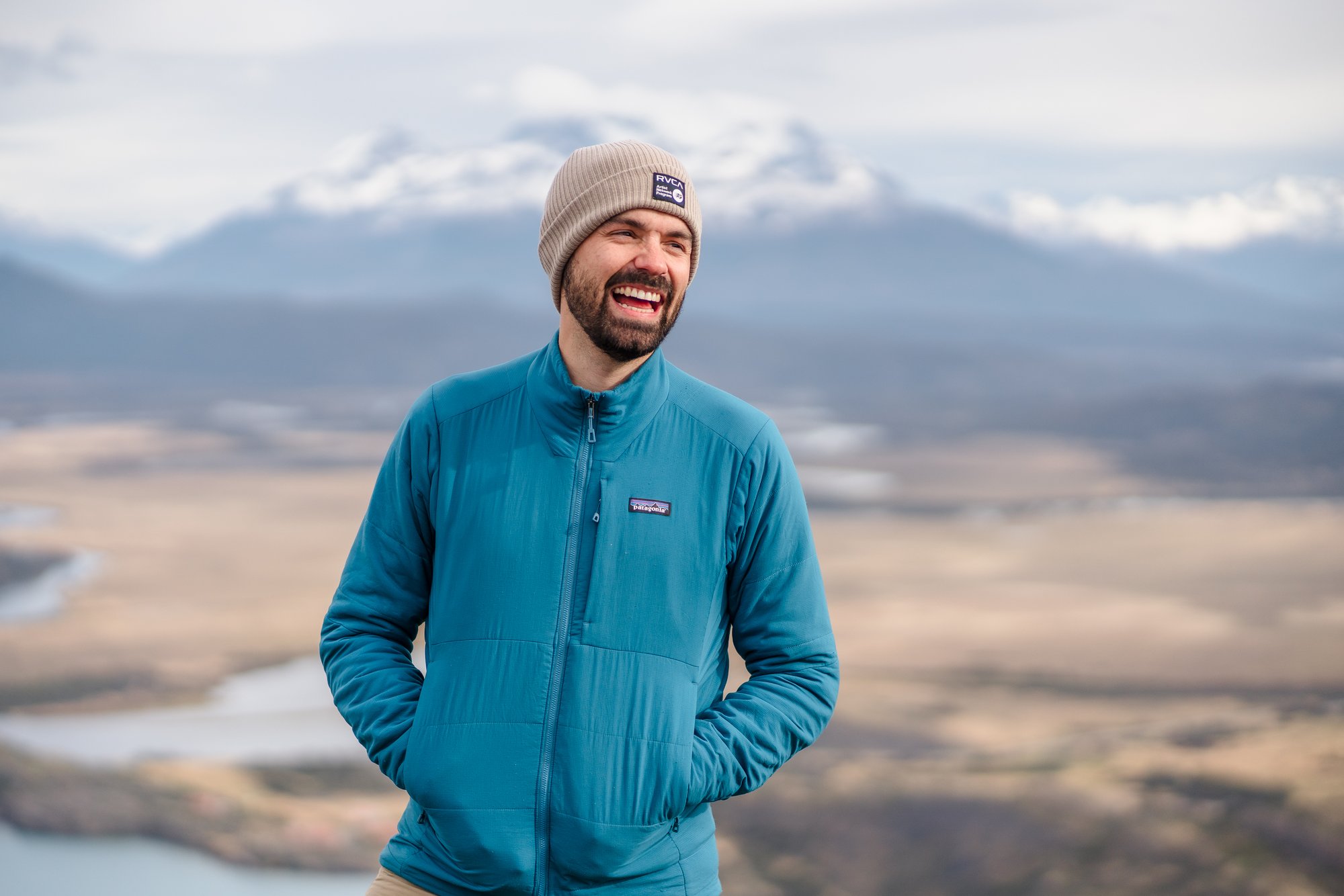 German Weber — fotógrafo, en la Patagonia